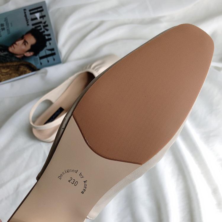 サンダル ギャザー レディース スクエアトゥ フラットサンダル 韓国 Dazzle ダズル