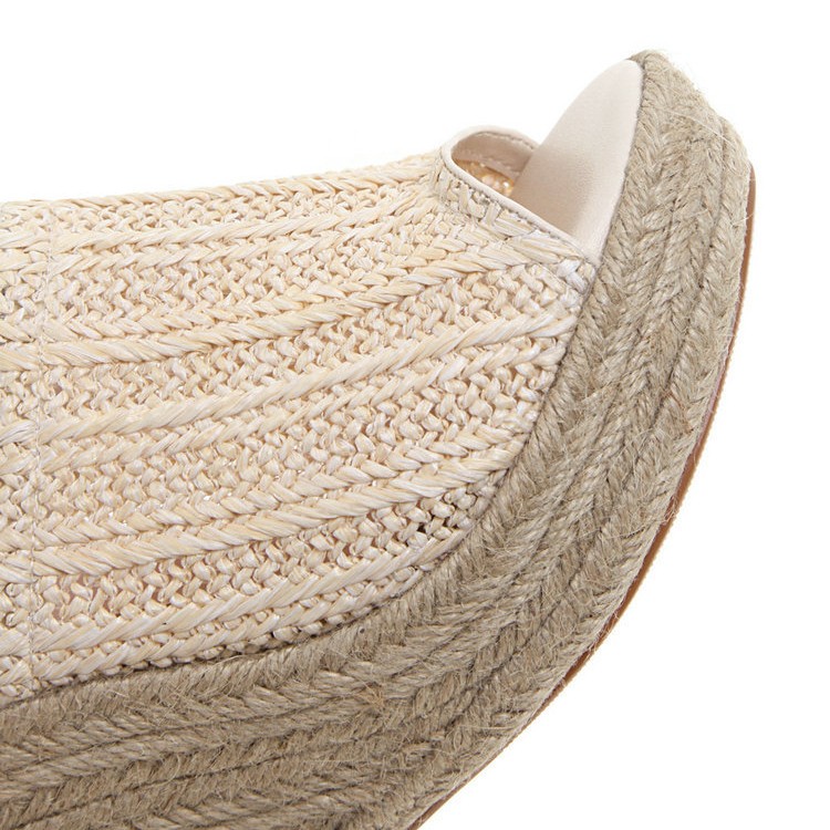 サンダル ウエッジソール 編み レディース 厚底サンダル 韓国 Dazzle ダズル