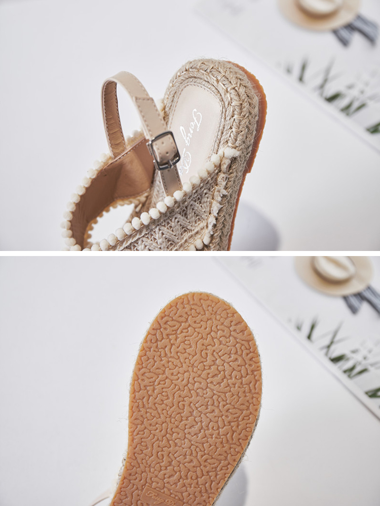 サンダル エスニック レディース ロープ 編みサンダル 韓国 Dazzle ダズル