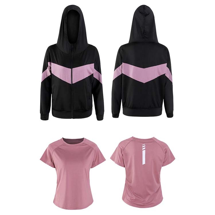 5点セット スポーツウェア レディース 上下セット 上下 セット ヨガ ジョギング ジム Dazzle ダズル