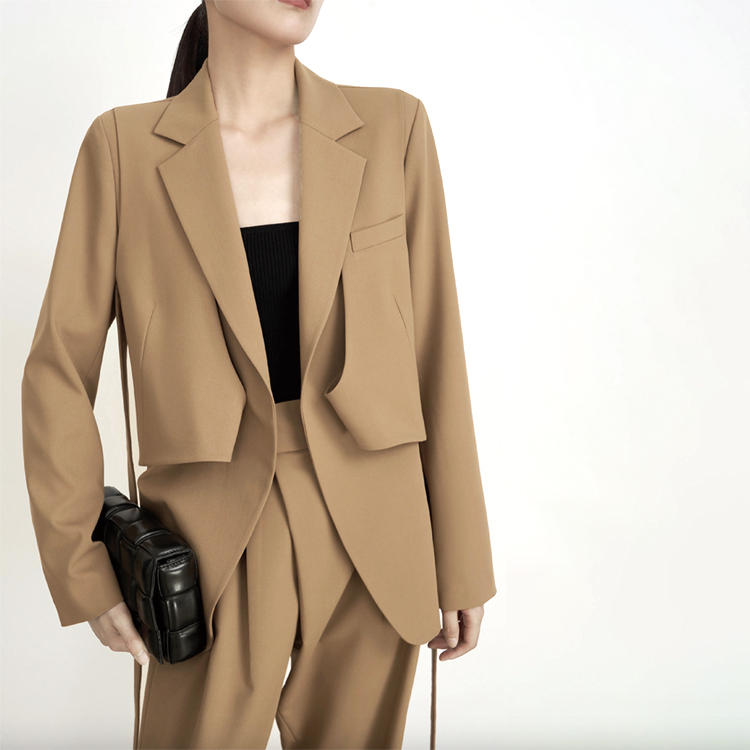 パンツスーツ レディース スーツ リボン ベルト 個性的 オフィス エレガント Ol 通勤 ジャケット ワイドパンツ 大入学式 卒業式 おしゃれ かっこいい 韓国 Jo St 4017 海外ファッション Joyfeel 通販 Yahoo ショッピング