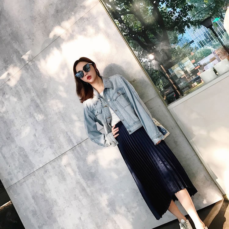 サテン ミモレ丈 アシンメトリー スカート プリーツ Aライン フィッシュテール ロング スカート 韓国 レディース Dazzle ダズル