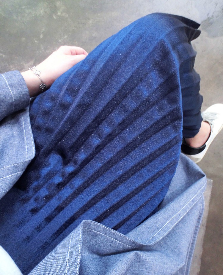 サテン ミモレ丈 アシンメトリー スカート プリーツ Aライン フィッシュテール ロング スカート 韓国 レディース Dazzle ダズル