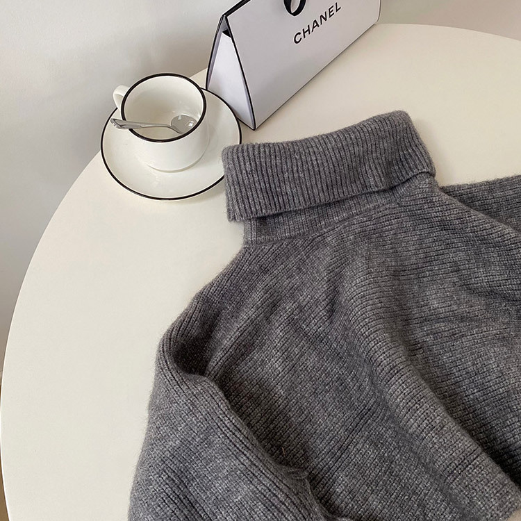 ケープ ニット ベスト タートルネック マント ポンチョ 韓国 Dazzle ダズル