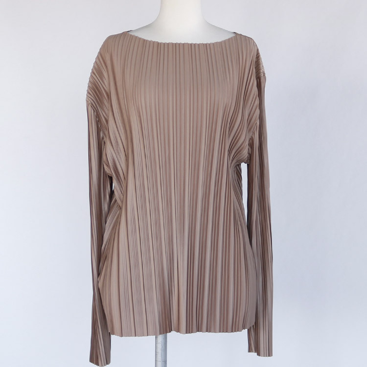 ブラウス レディース プリーツ エレガント きれい色 くすみカラー 韓国 送料無料 Dazzle ダズル