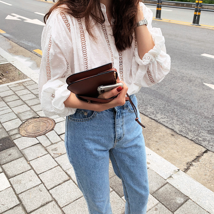 シャツ レディース 長袖 レース 刺繍 シースルー レース ゆったり オーバーサイズ Dazzle ダズル