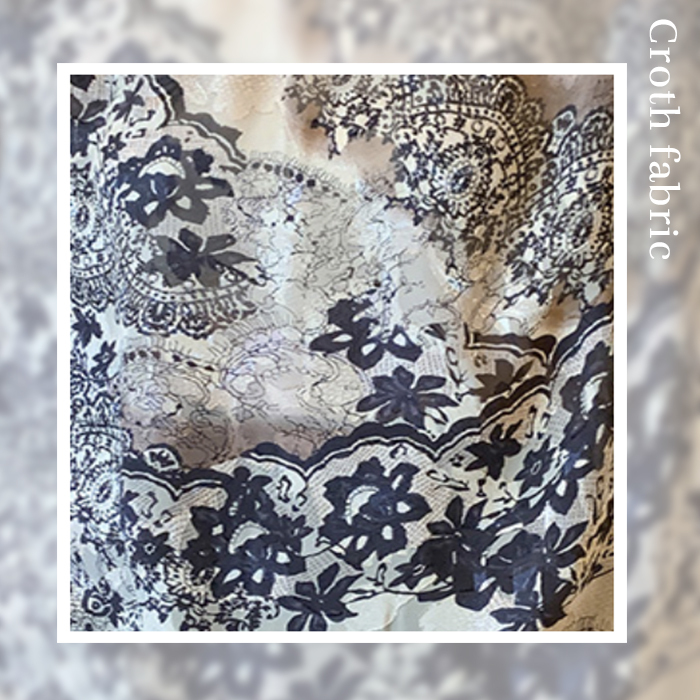 ブラウス レディース トップス レース 柄 スタンドカラー モックネック ハイネック シフォン おしゃれ エレガント ゴージャス 春 秋  ジョイフィール joyfeel