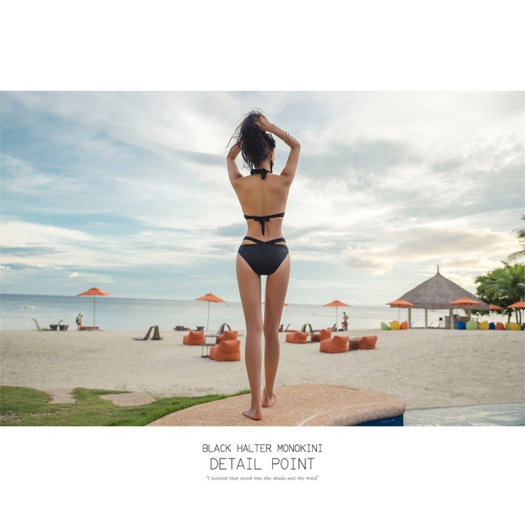 水着 ワンピース レース ビキニ 黒 モノキニ ビーチウェア 体系カバー Dazzle ダズル