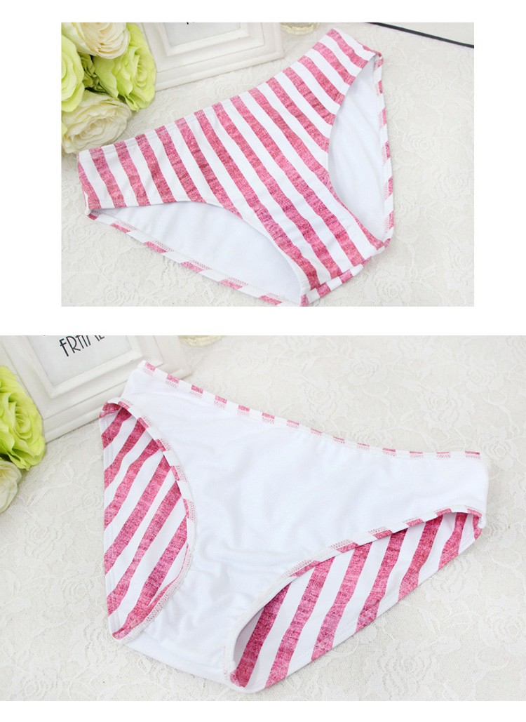 水着 ビキニ ストライプ ホルターネック レースアップ フリル セット 体系カバー バンドゥ