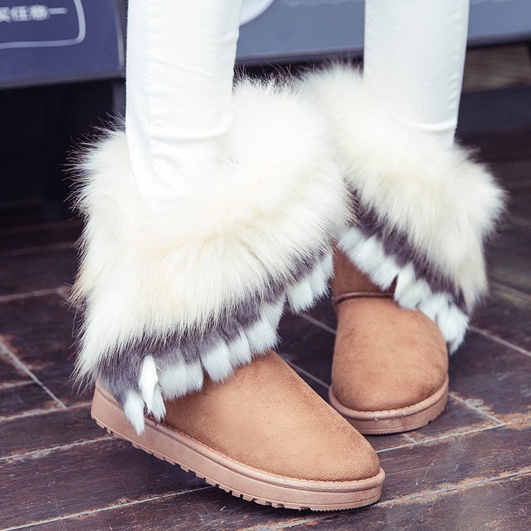 ファー ブーツ レディース フラット ボリューム ムートンブーツ ファーブーツ Jo Ts 437 海外ファッション Joyfeel 通販 Yahoo ショッピング