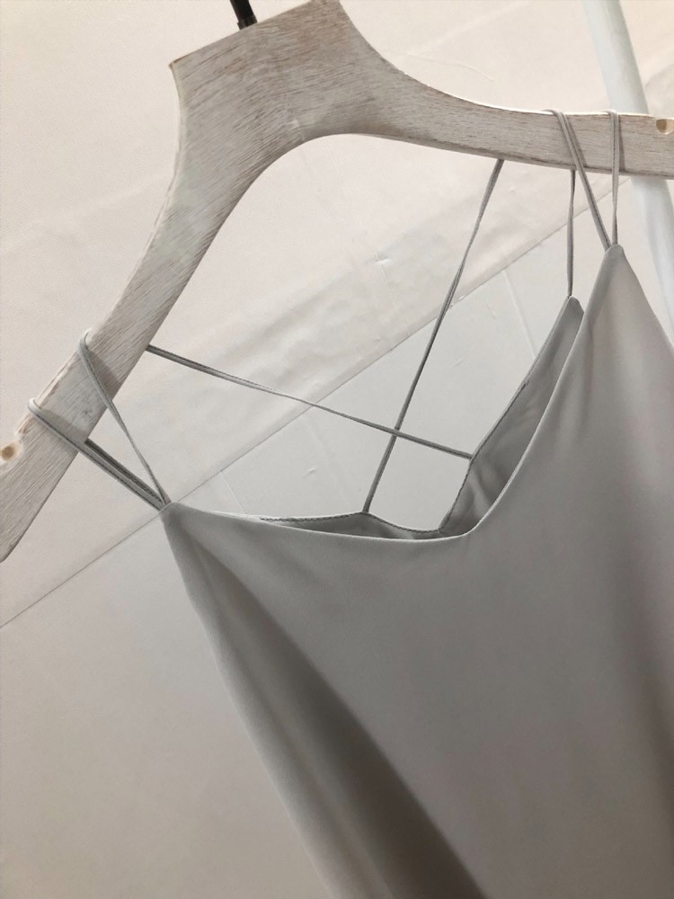 シフォン タンクトップ 大人 インナー ノースリーブ キャミソール Dazzle ダズル