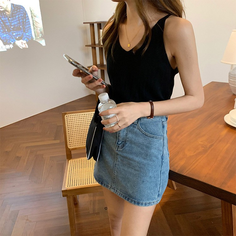 タンクトップ レディース ノースリーブ トップス 韓国 送料無料 Dazzle ダズル