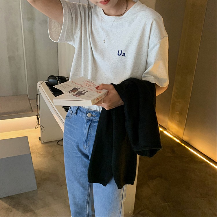 Tシャツ レディース プリント ゆったり オーバーサイズ 韓国 送料無料 ジョイフィール joyfeel