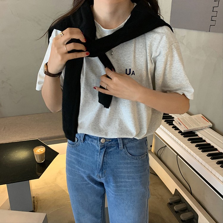 Tシャツ レディース プリント ゆったり オーバーサイズ 韓国 送料無料 ジョイフィール joyfeel