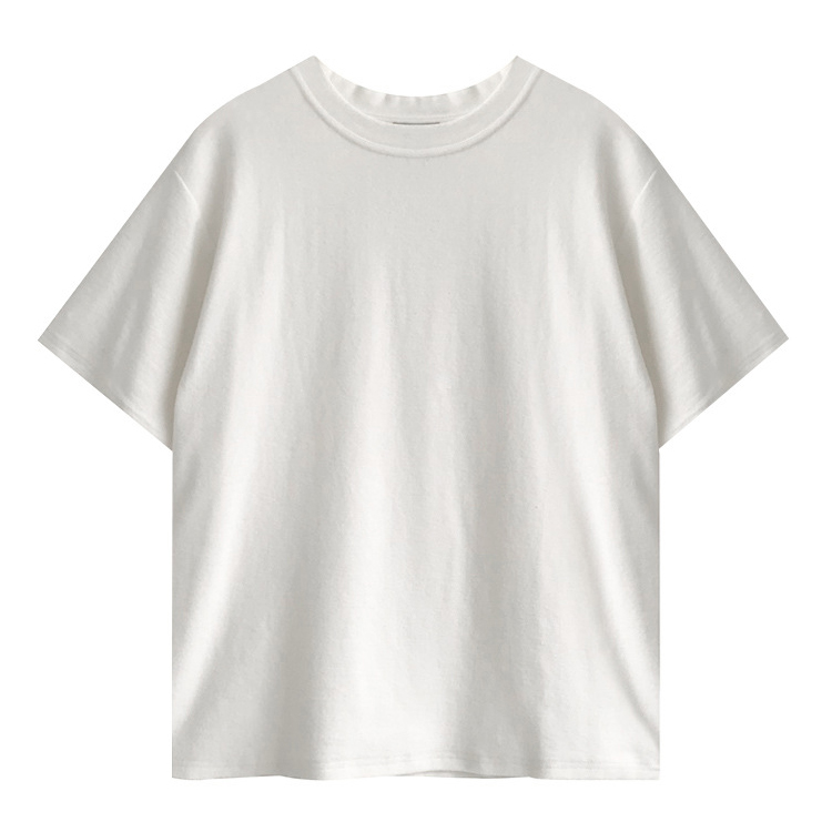 Tシャツ 半袖 5分袖 厚手 レディース 韓国 送料無料 ジョイフィール joyfeel