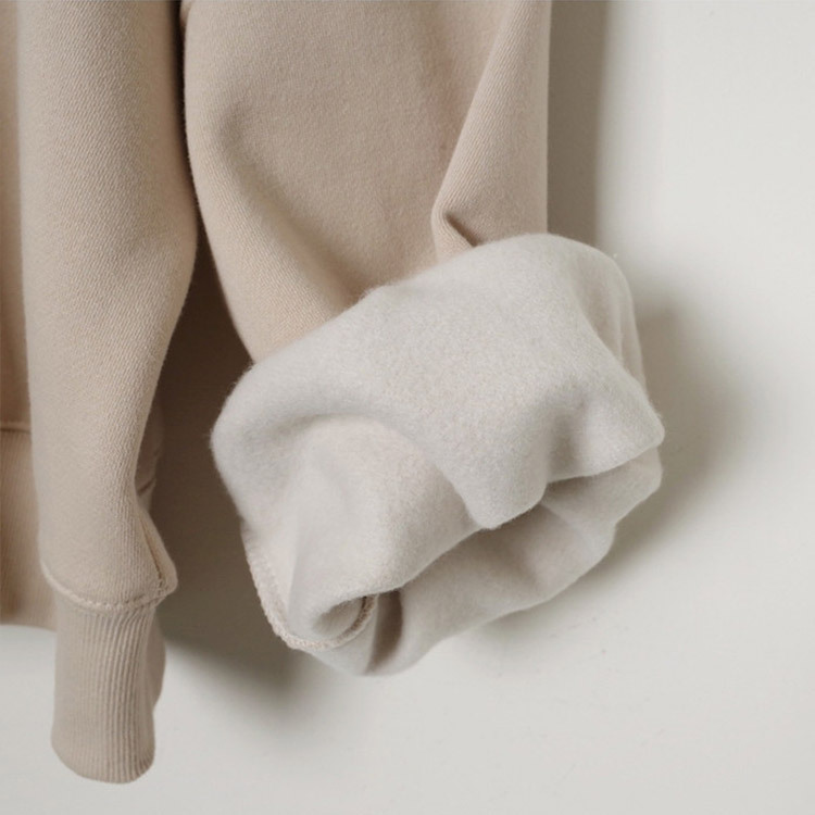 裏起毛 トレーナー レディース スウェット ハイネック トップス ショート丈 韓国 Dazzle ダズル