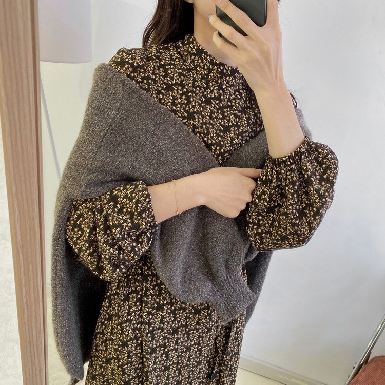 ワンピース 長袖 レディース ハイネック ロングワンピース 韓国 送料無料 ジョイフィール joyfeel