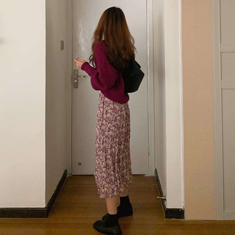 ワンピース レディース 花柄 花柄ワンピース ロングワンピース 韓国 送料無料 Dazzle ダズル