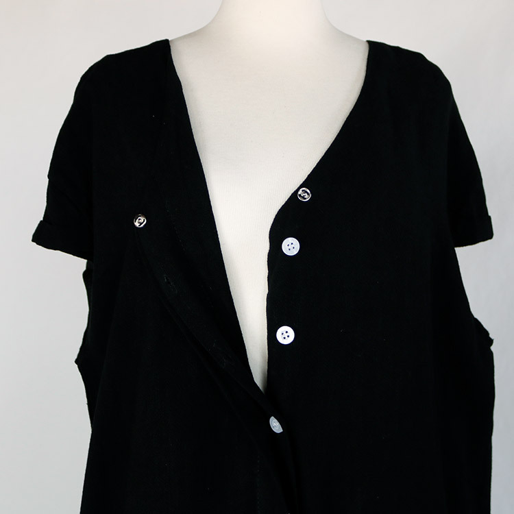 サロペット レディース 半袖 夏 オールインワン シンプル おしゃれ リネン Vネック ゆったり ジョイフィール joyfeel