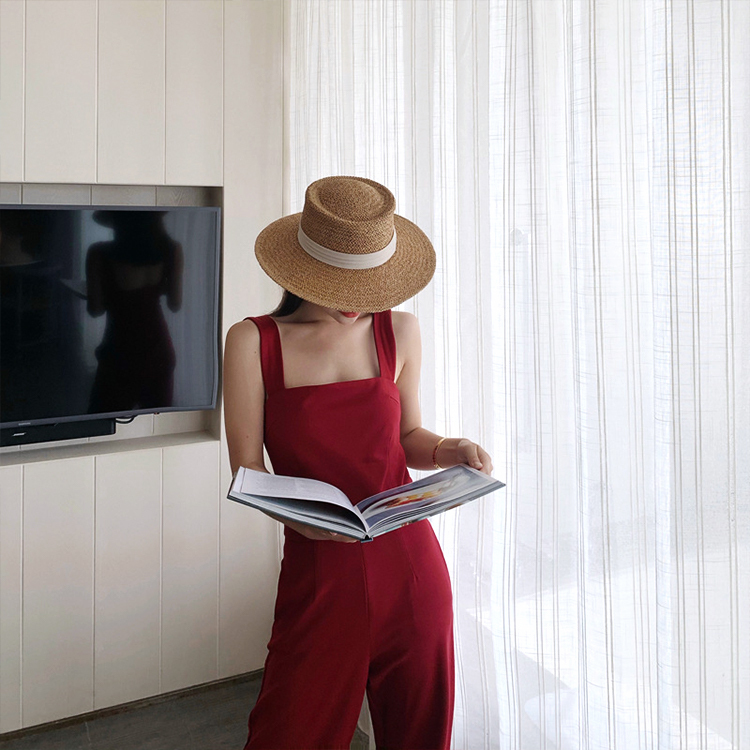 サロペット レディース オールインワン パンツ ワイド キャミソール ワイドパンツ ハイウエスト リゾート おしゃれ ジョイフィール joyfeel