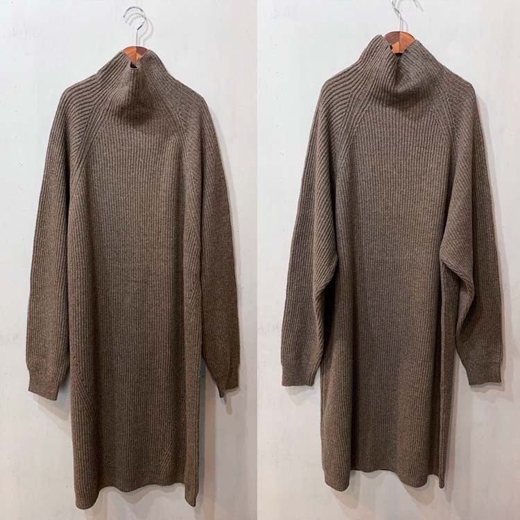ニットワンピース レディース ロング ニット ワンピース ハイネック ゆったり ビックシルエット オーバーサイズ ボリューム袖 ラグランスリーブ おしゃれ
ジョイフィール joyfeel
