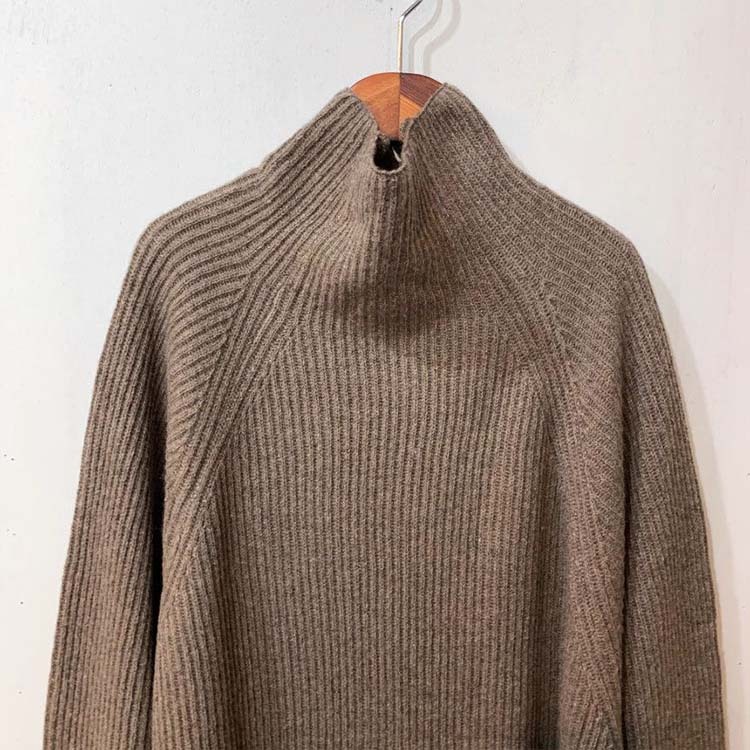 ニットワンピース レディース ロング ニット ワンピース ハイネック ゆったり ビックシルエット オーバーサイズ ボリューム袖 ラグランスリーブ おしゃれ

 ジョイフィール joyfeel