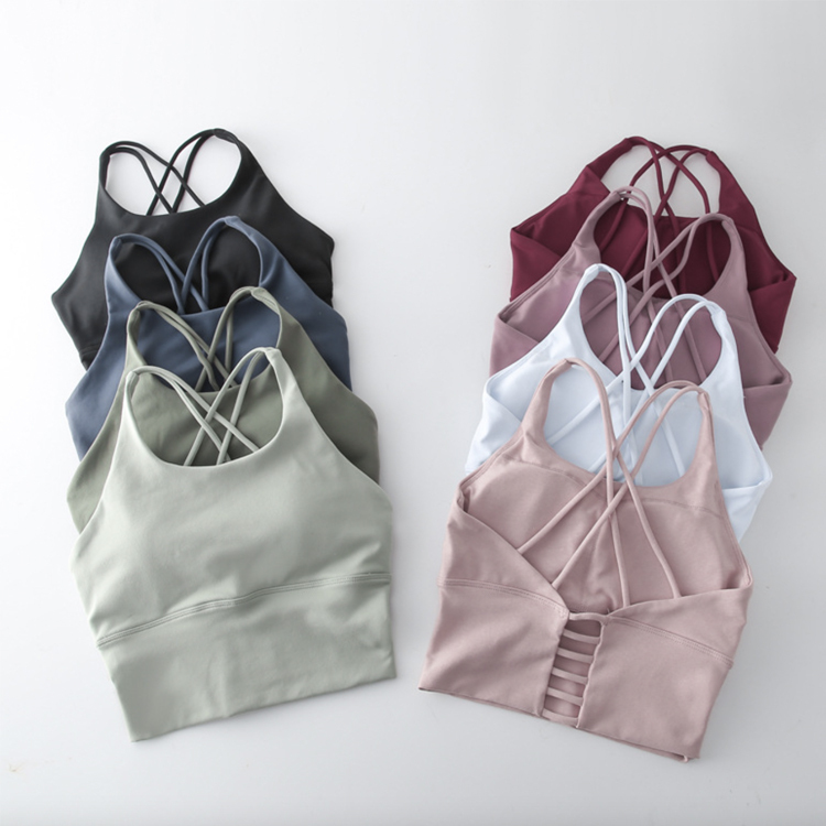 ヨガウエア タンクトップ レディース カップ付き バット付き キャミソール ブラ ヨガウェア トップス ヨガ ホットヨガ 無地 ノースリーブ Dazzle ダズル