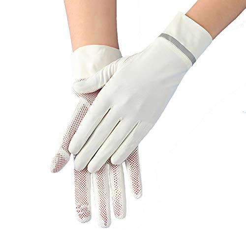 Women Summer Sunblock Glove Girls UV Protection Cycling Gloves Touchscreen