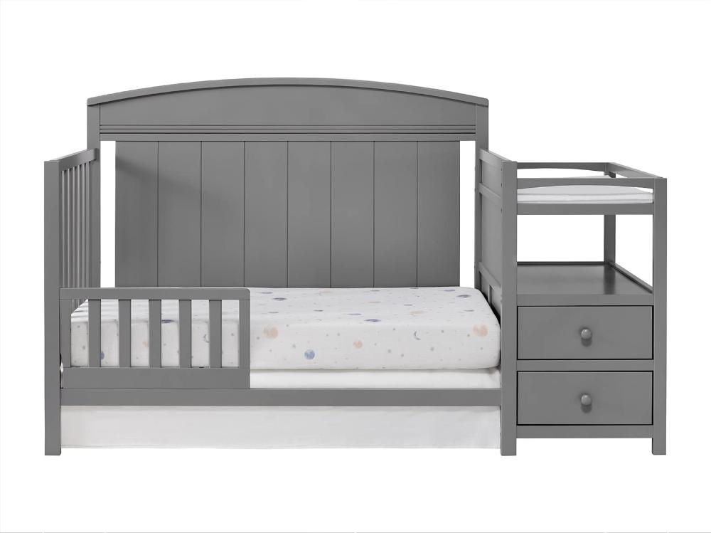 Oxford Baby Pearson Toddler Bed Guard Rail, Dove Gray