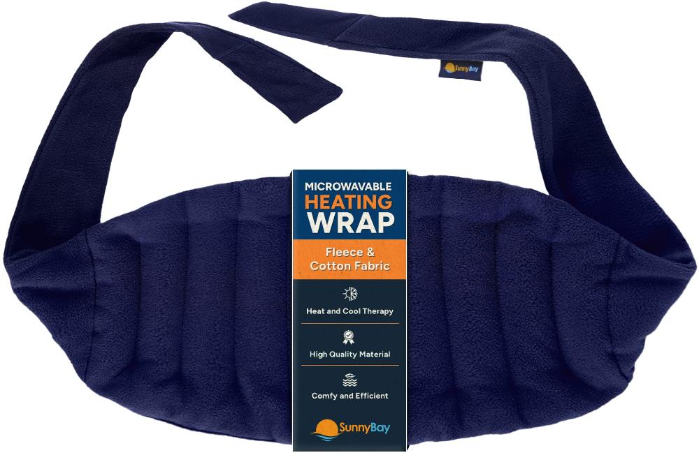 SunnyBay Microwavable Heating Pads for Back Pain Relief? 78 in. Heat Wrap
