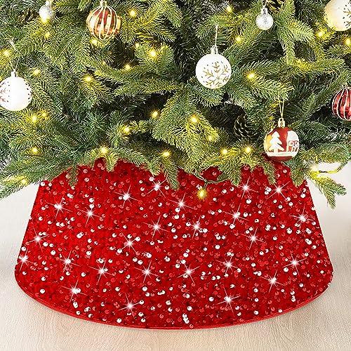 FANPROMS Christmas Tree Collars for Artificial Trees 23.6 Inch Diameter Bas