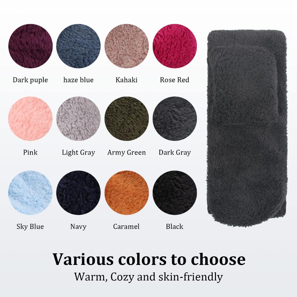 JANGANNSA Fleece Boys Girls Scarf Warm Winter Autumn Kids Collar Scarf Neck