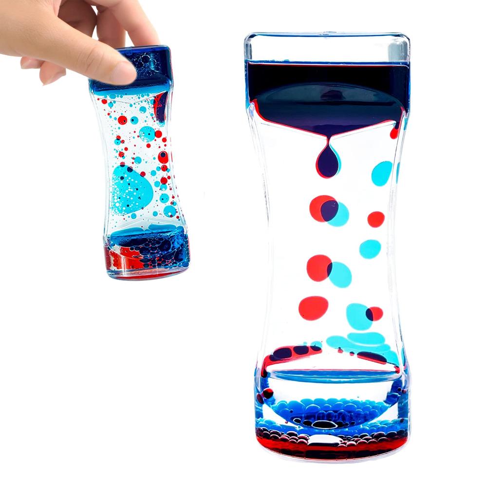 OCTTN Liquid Motion Bubbler Timer Sensory Toys for Relaxation, Water Timer