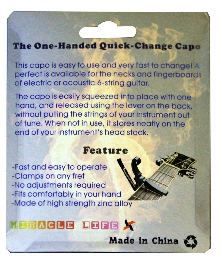 Miracle for 6-Strings Guitar Trigger Capo