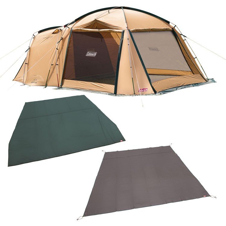 極美品 コールマン タフスクリーン2ルームハウス インナーマットシートセット 極美品 コールマン タフスクリーン2ルームハウス インナーマットシート