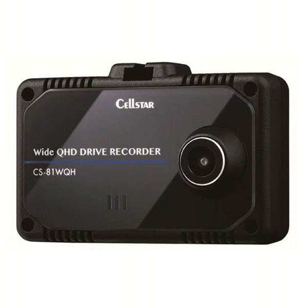 【新品未開封】セルスター CELLSTAR ドラレコ CS-81WQH CELLSTAR CS-81WQH（STARVIS＆HDR超高画質ドライブレコーダー