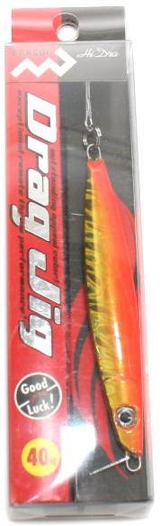 ドラッグジグ 40g オレンジゴールドの商品画像