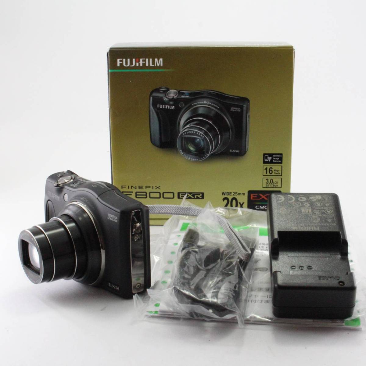 富士フイルム ファインピックス FinePix F800EXR（ブラック） コンパクトデジタルカメラ本体の商品画像