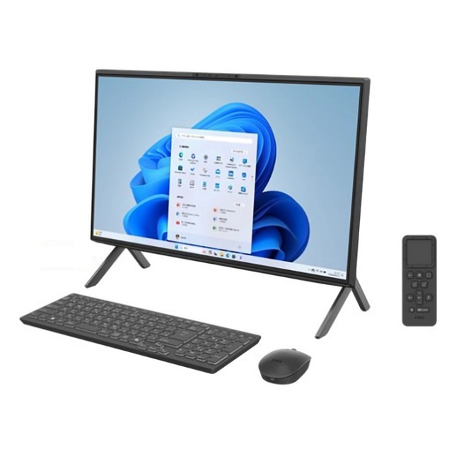 富士通｜FUJITSU F56-K1 (Joshinオリジナル) (23.8型/Windows11/Office2024/Core i5 1235U/メモリ16GB/SSD1TB/DVD) ブラック Desktop F FMVF56K1BZの商品画像