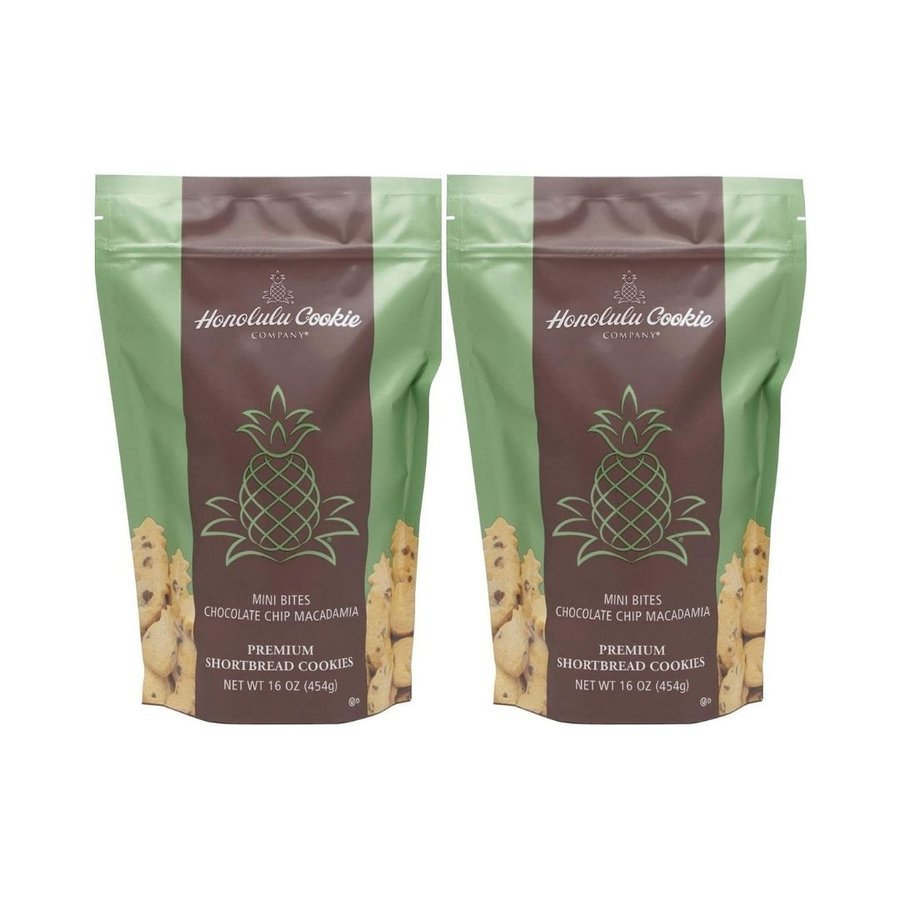 Honolulu Cookie Company Honolulu Cookie Company ミニバイツ チョコレートチップ マカダミア （454g入） 2袋 クッキー、ビスケットの商品画像