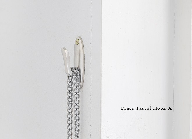  tassel curtain stylish hook .... brass retro antique style brass tassel hook A
