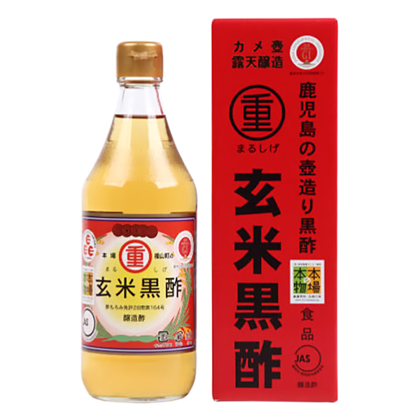 まるしげ 玄米黒酢 500ml×1本の商品画像