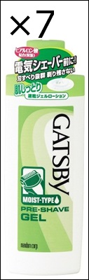 GATSBY GATSBY プレシェーブジェル 140ml×7本 シェービングフォーム、ローションの商品画像