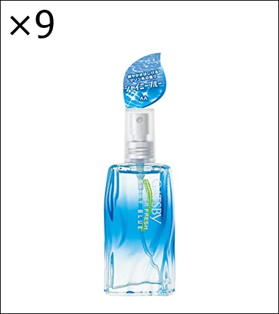 GATSBY ギャツビー シャワーフレッシュ シャイニーブルー 60ml×9個 男性用香水、フレグランスの商品画像