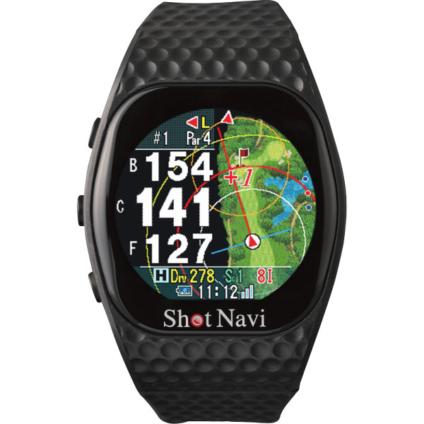 ShotNavi ショットナビ Shot Navi Evolve α （ブラック） ゴルフ GPS