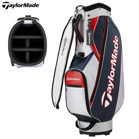 TaylorMade トゥルーライト キャディバッグ TJ105 N94731（WHITE/NAVY/RED） キャディバッグの商品画像