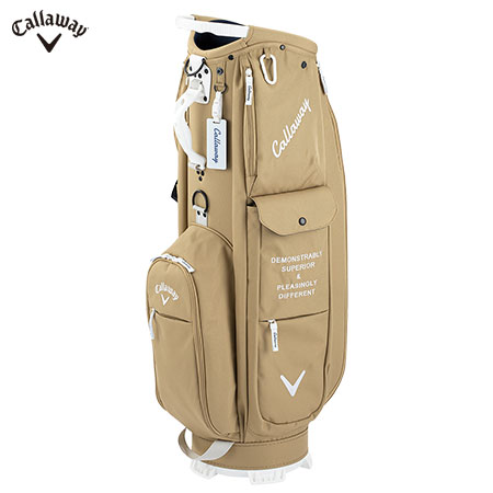 ★Callaway golf キャディバッグJM 新品未使用品 Callaway Callaway Advance 22/23 JM 5122846（ブラウン） キャディ