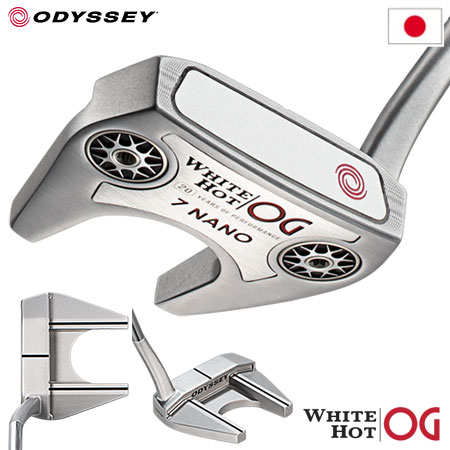 Callaway ODYSSEY WHITE HOT OG #7 NANO パター［34インチ］スチール