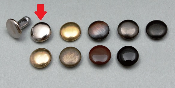  craft фирма двусторонний клепание маленький ( средний пара ) Φ6× пара 6mm 10ko входить никель клик post ( почтовая доставка ) возможно 