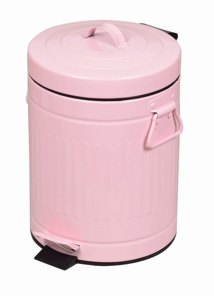 パール金属 クラウス ペダルペール5L HB-2216 （ピンク） ゴミ箱、ダストボックスの商品画像